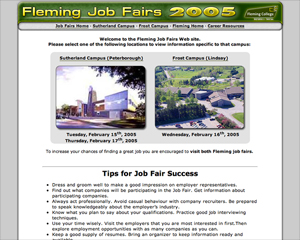 Fleming Job Fairs of 2005